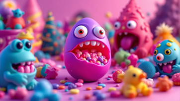 🎨 Surprise Play-Doh Toy Eggs with Hidden Toys – Creativity Meets Curiosity!