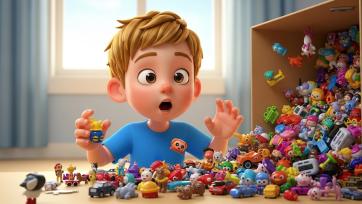 Unboxing 100 Mini Toys in One Box