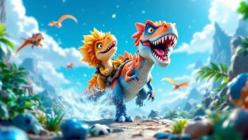 Dinosaur World Toy Battle Adventure